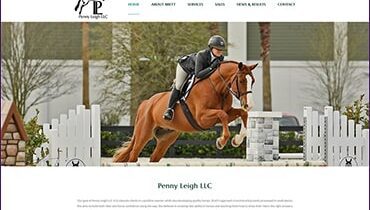 Penny Leigh equestrian website