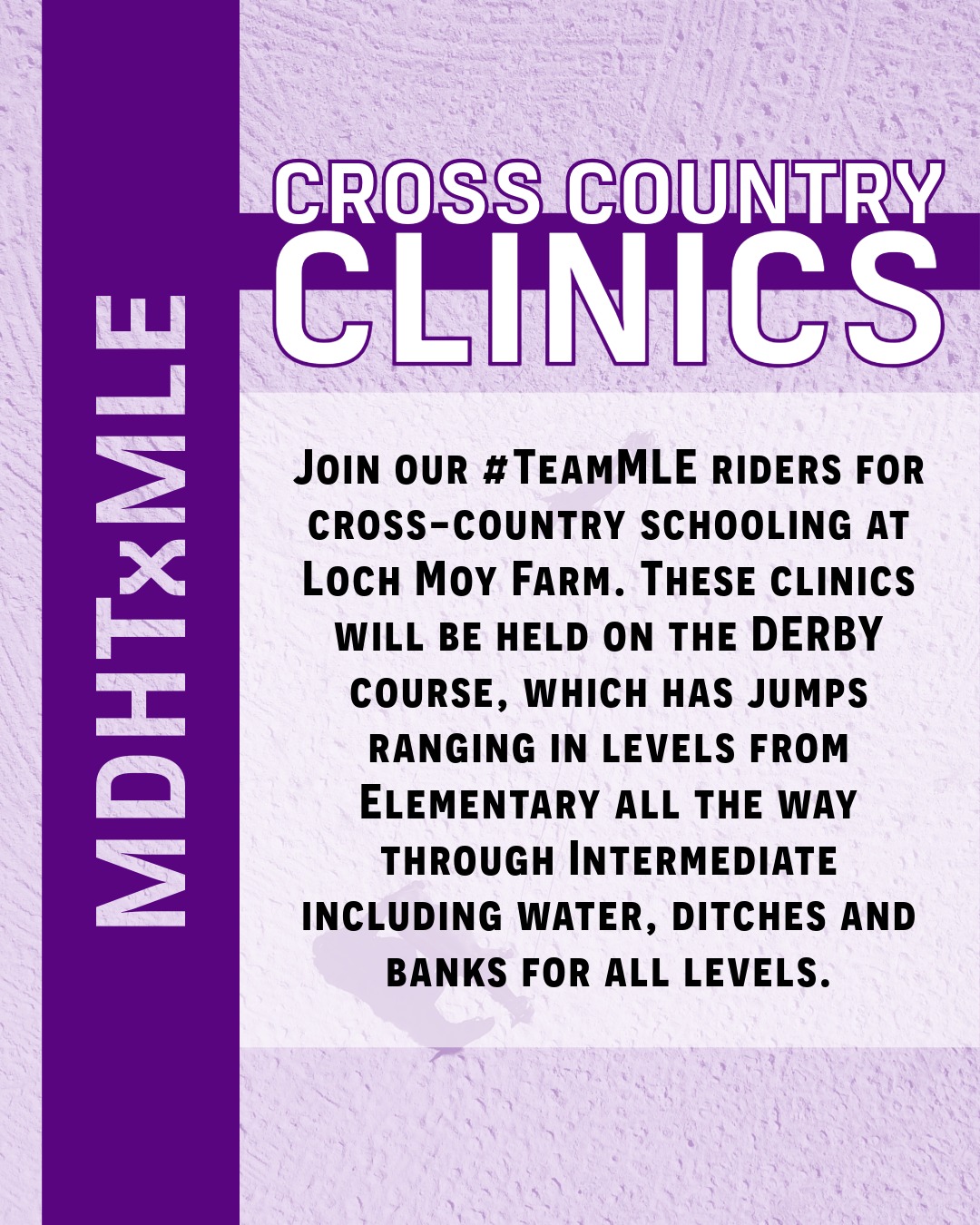 Our Winter Cross Country Clinic Series is Here!